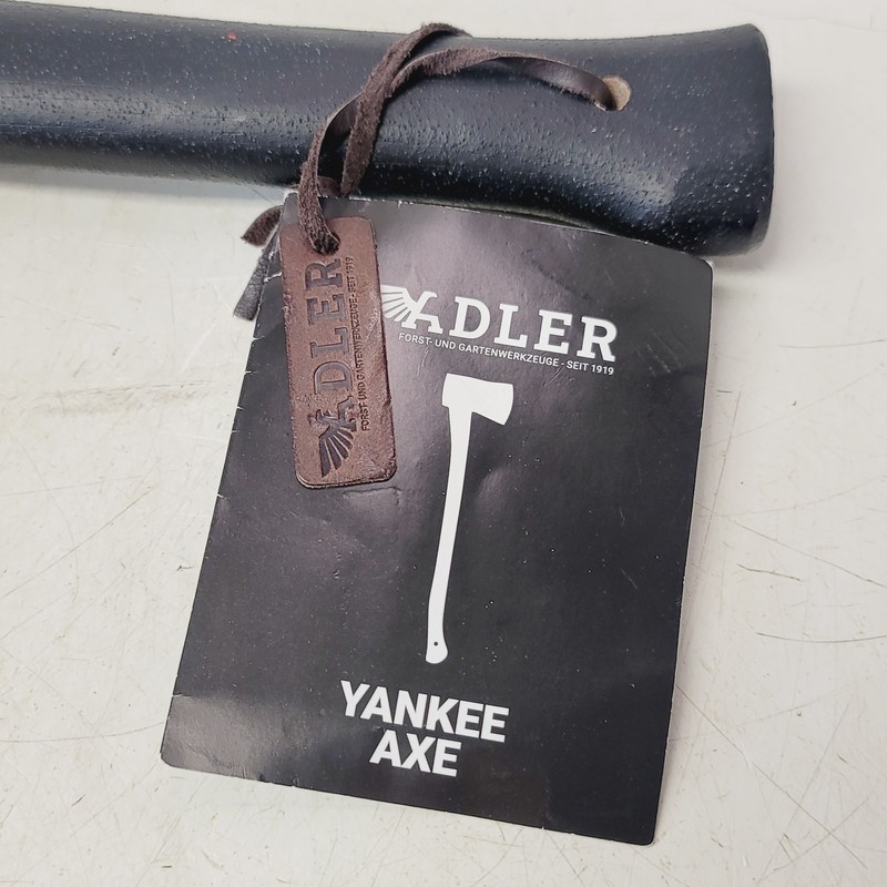 ADLER Yankee Axe - Made in Germany 3.5lb head 31.5 Inches - NEW - With Flaw READ gallery