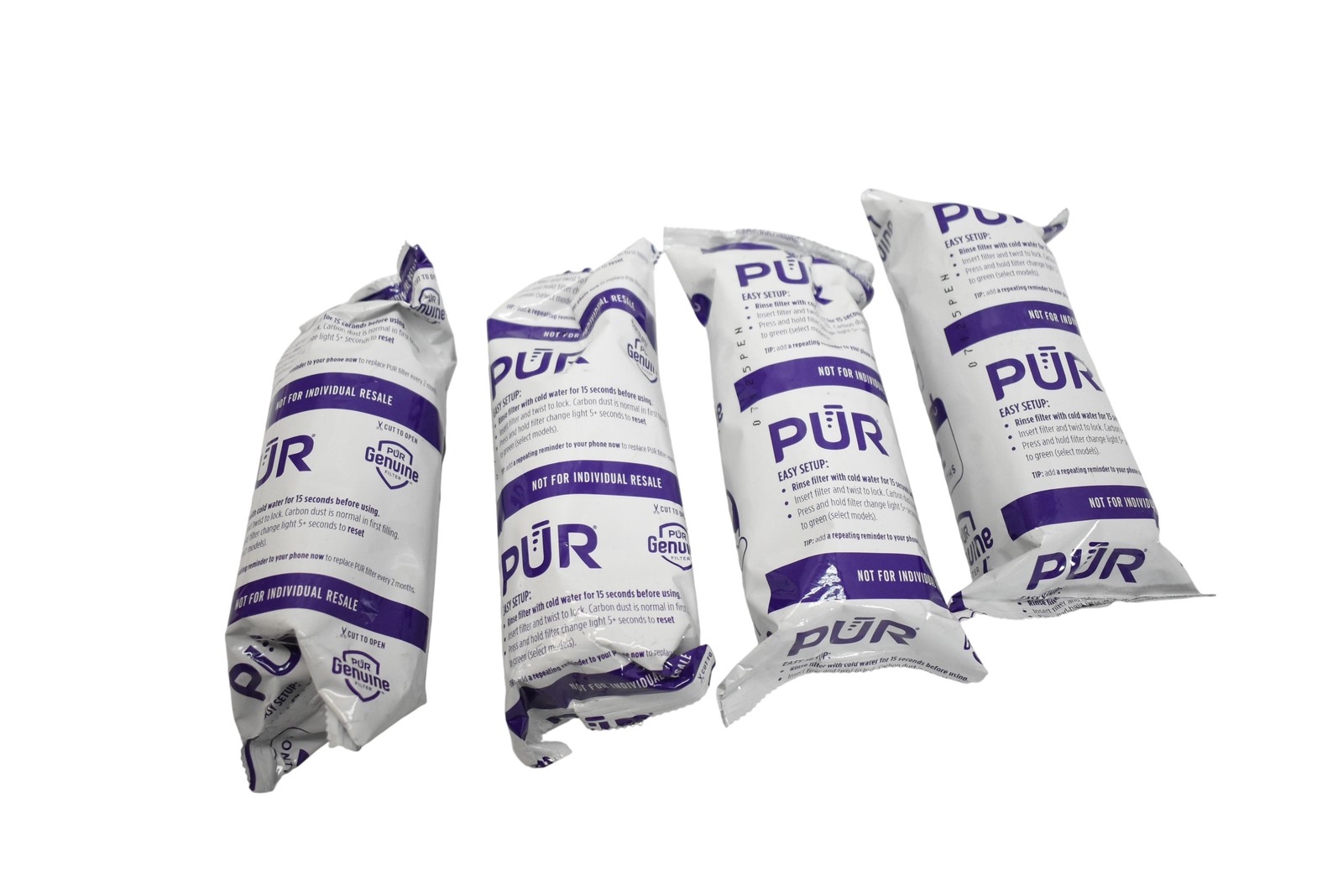 PUR Water Pitcher Filter Replacement Brita Maxtra+ 4 Pack White Carbon Filters gallery