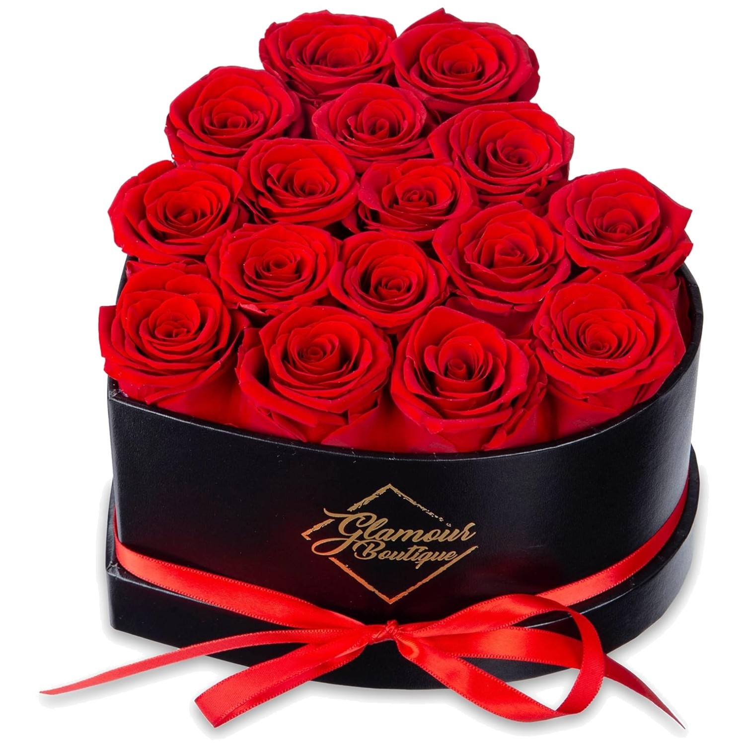 Long-Lasting Roses Gift - Heart Shape Box, 16 gallery