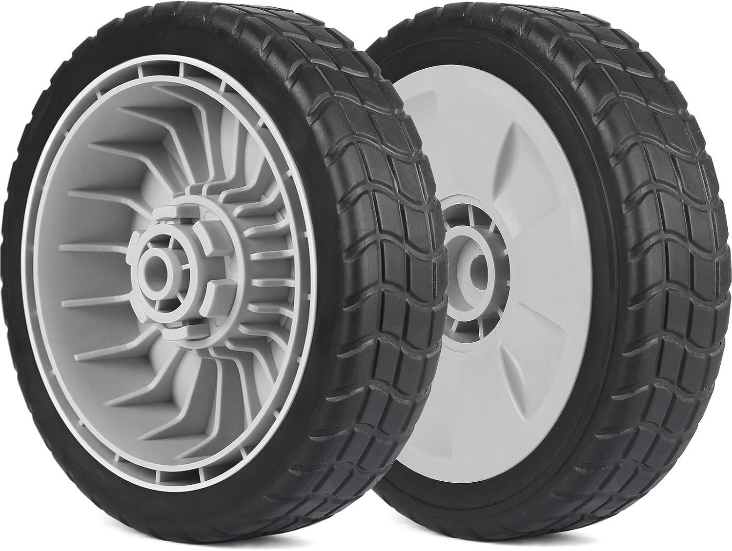 GICOOL 44710-VL0-L02ZB Front Wheels, 8 Inch Wheels Fit for Honda HRR216 HRS216 H gallery