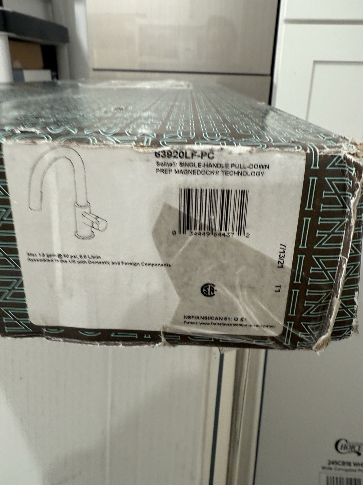 Brizo 63920LF-PC Solna Pull-Down Kitchen / Prep Faucet Magnedock Spray Head gallery