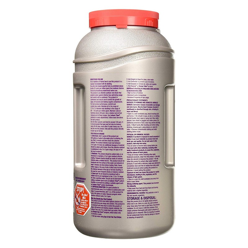 Leisure Time E5 Spa 56 Chlorinating Granules, 5 Pound Maintains Clear Water gallery