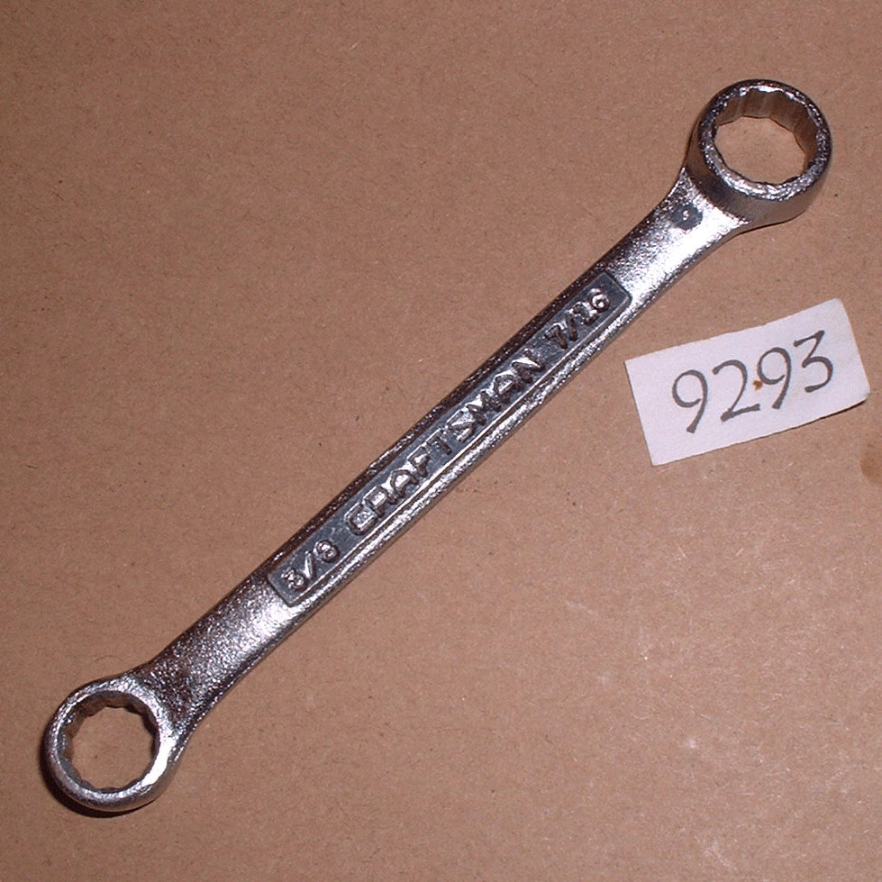 Vintage Craftsman Stubby Box-end Wrenches 12 pt. SAE -V- Series (Select One) gallery