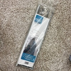 Real Solutions 3 bar Pullout Towel Rack Silver