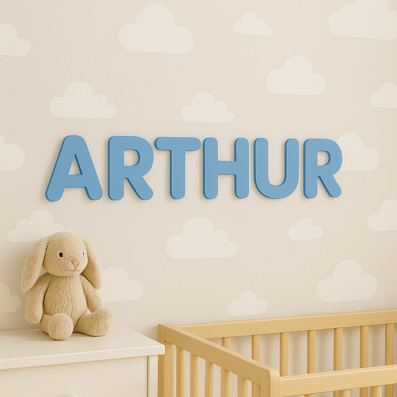 Personalised 3D Printed Letters and Numbers Any Font 1-12 Inch Signs UK gallery