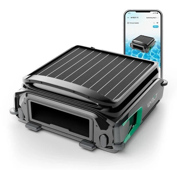 WYBOT F1 Robotic Pool Cleaner App Control Wall Climb Waterline 2.5L gallery