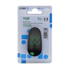 CAME TOPD4REN 806TS-0290 Rolling Code 433/868MHz. Garage Gate fob Remote Control