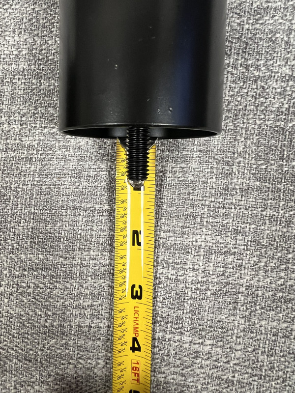 Adjustable Base 3-9in 3/8-16 coarse thread Legs-Serta/Glideaway/Tempurpedic/Ergo gallery