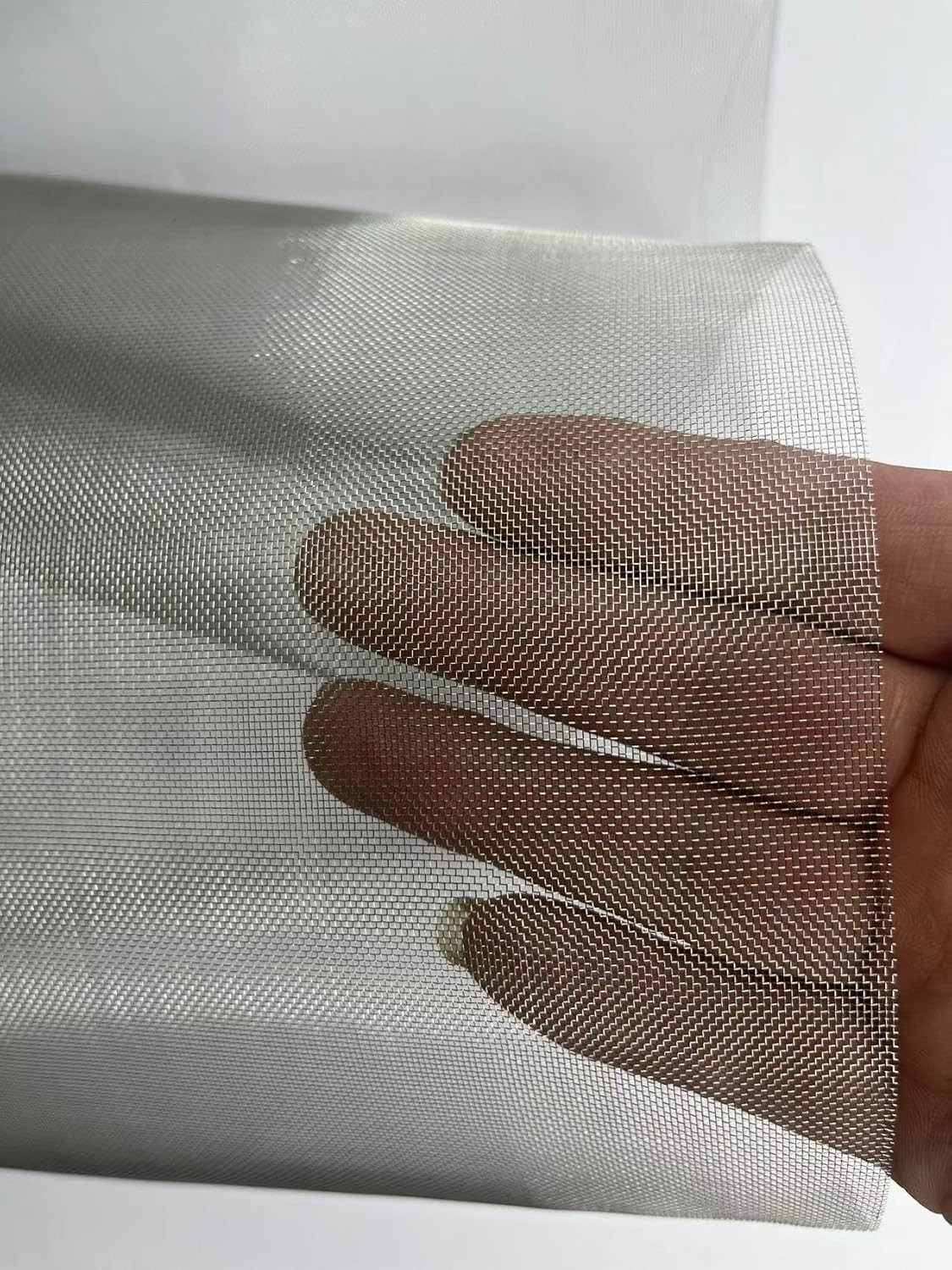 Metal Mesh Screen Stainless Steel Fabric, Micro Mesh Filter Material Fireproof M gallery