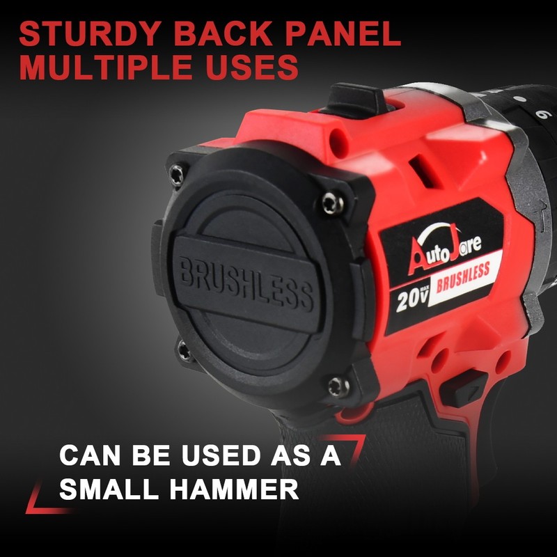 Cordless Brushless 3/8-inch Drill Driver for Milwaukee M18 18V Battery TOOL ONLY gallery