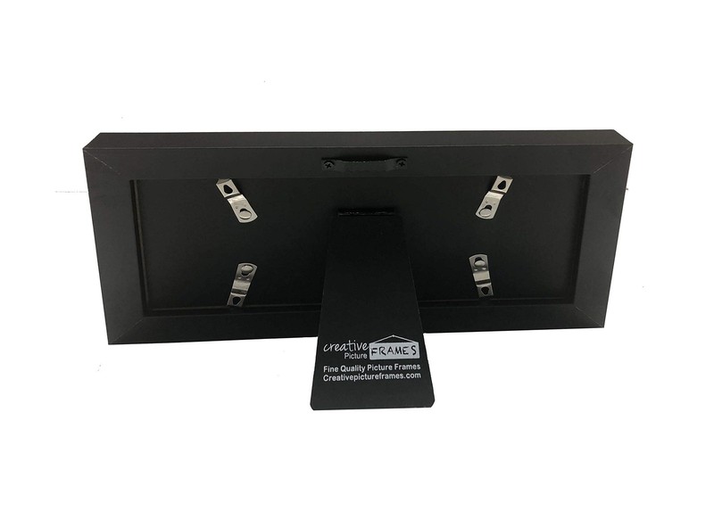 Creative Picture Frames [$4x9bk-b Black First Dollar Frame with Black Matting, gallery