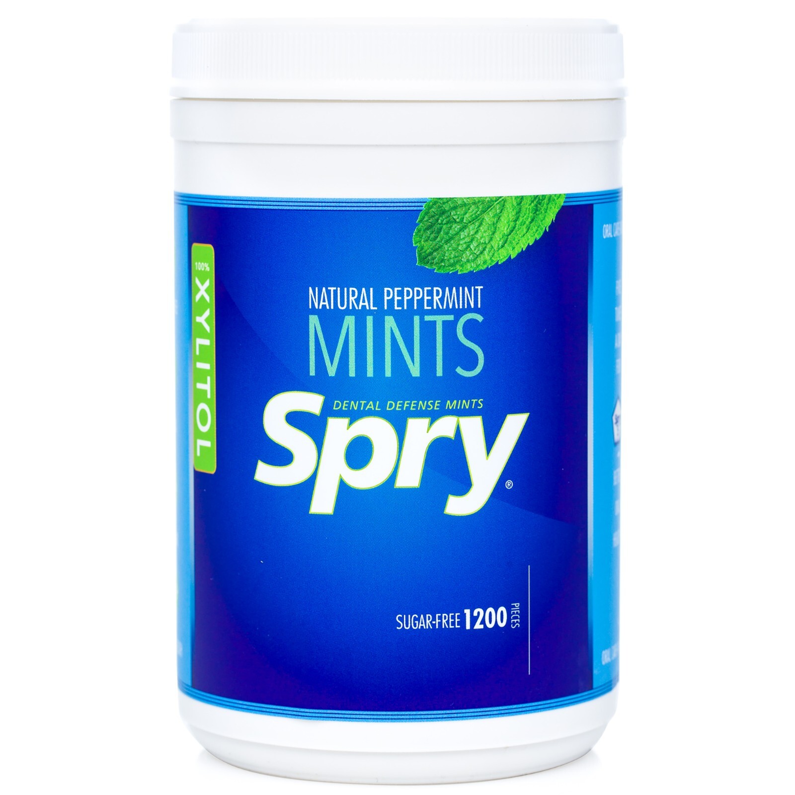 Spry Xylitol Natural Peppermint Sugar Free Candy - 1200 Count (Pack of 1) gallery