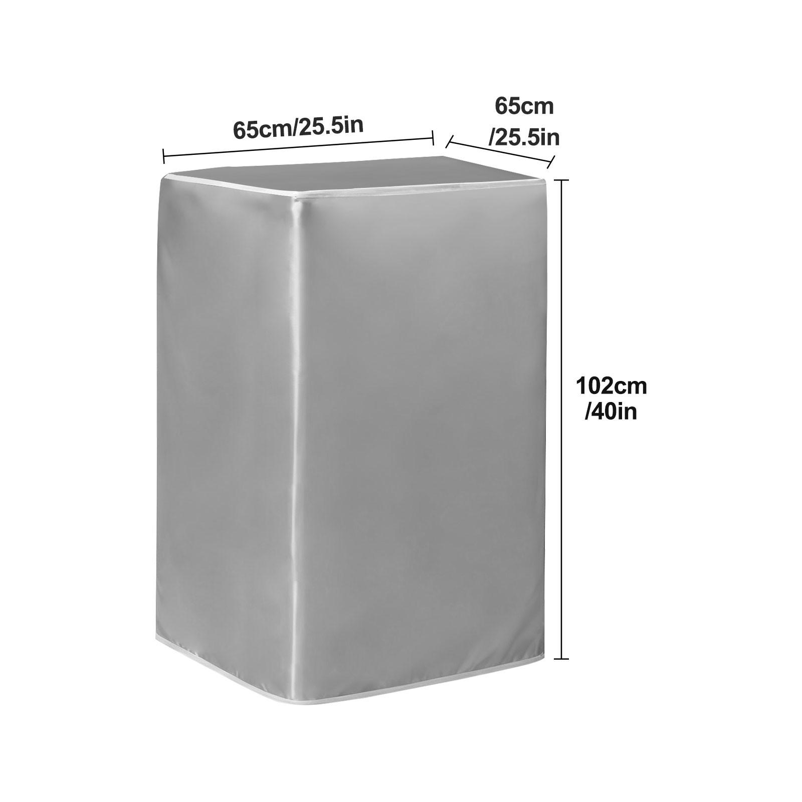 Universal Washing Machine Dust Cover Waterproof UV Resistant w/Zipper Drawstring gallery
