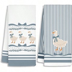Multicolor 5 Duck Pattern Kitchen Towels 16×24 Inch 2 4 6 8 10 12 Pcs