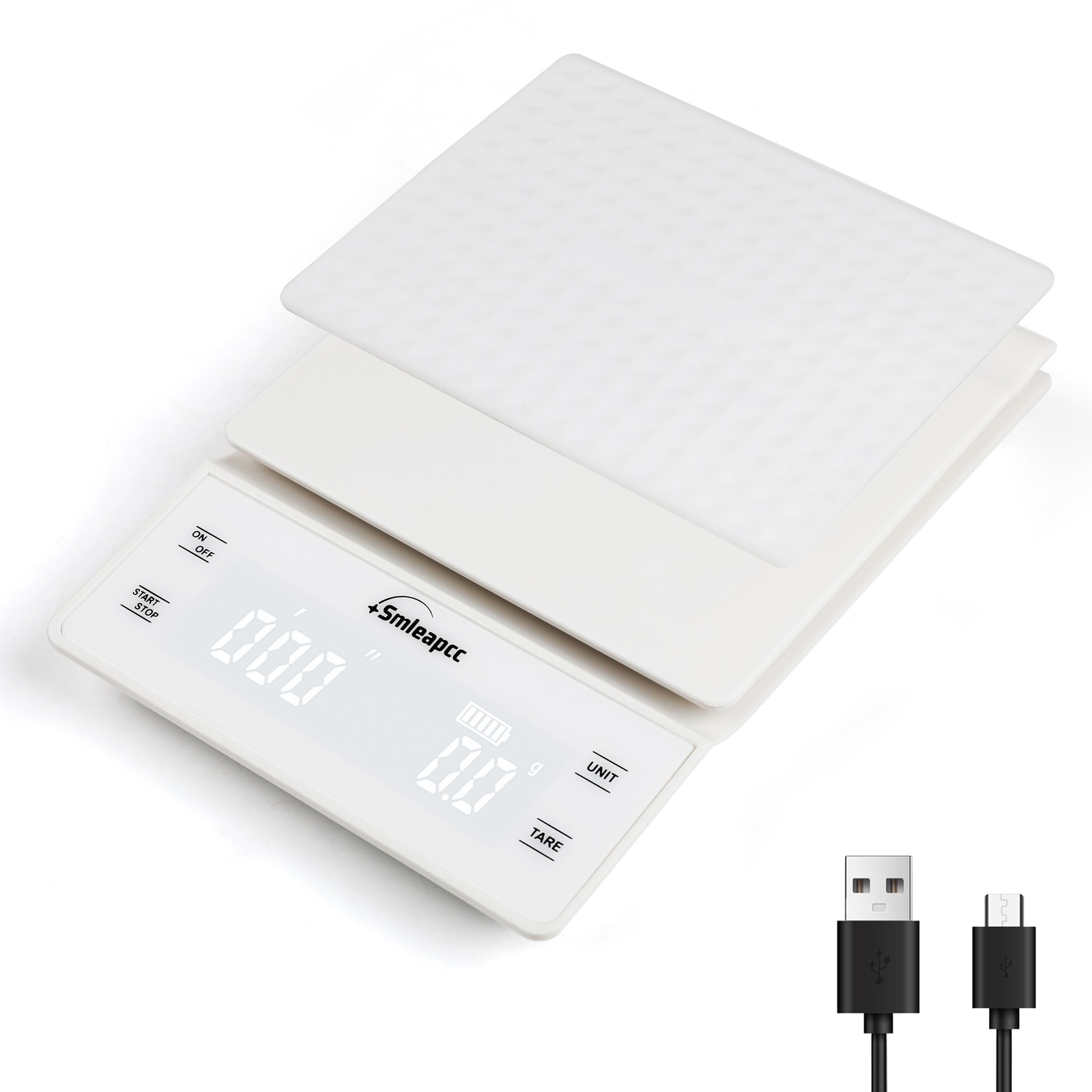 Coffee Scale with Timer0.1g/3kg High Precision Small Multifunctional Digital ... gallery