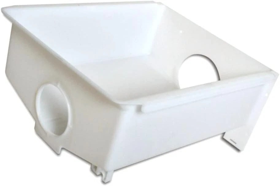 WPW10670845 Refrigerator Ice Bucket Container Whirlpool Refrigerator White New gallery