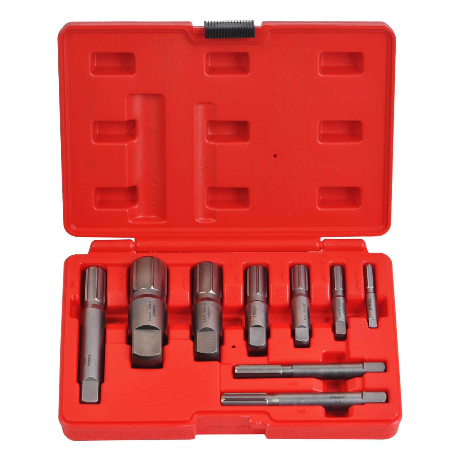 1/8 in to 1 Inch Size 9 Piece Pipe Extractor Set Broken Pipe Extractors Tool gallery