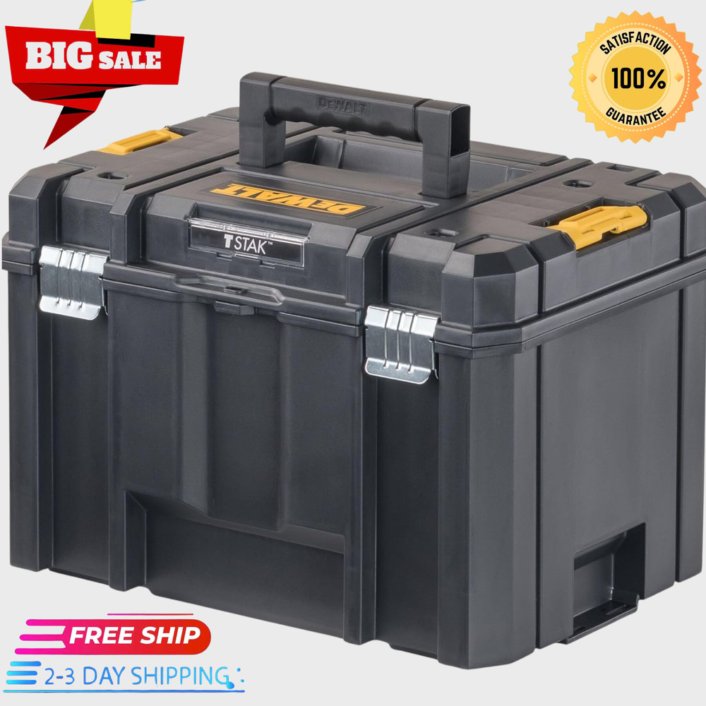 Tool Box Extra Large Design Removable Tray Water Debris Resistant DWST17806