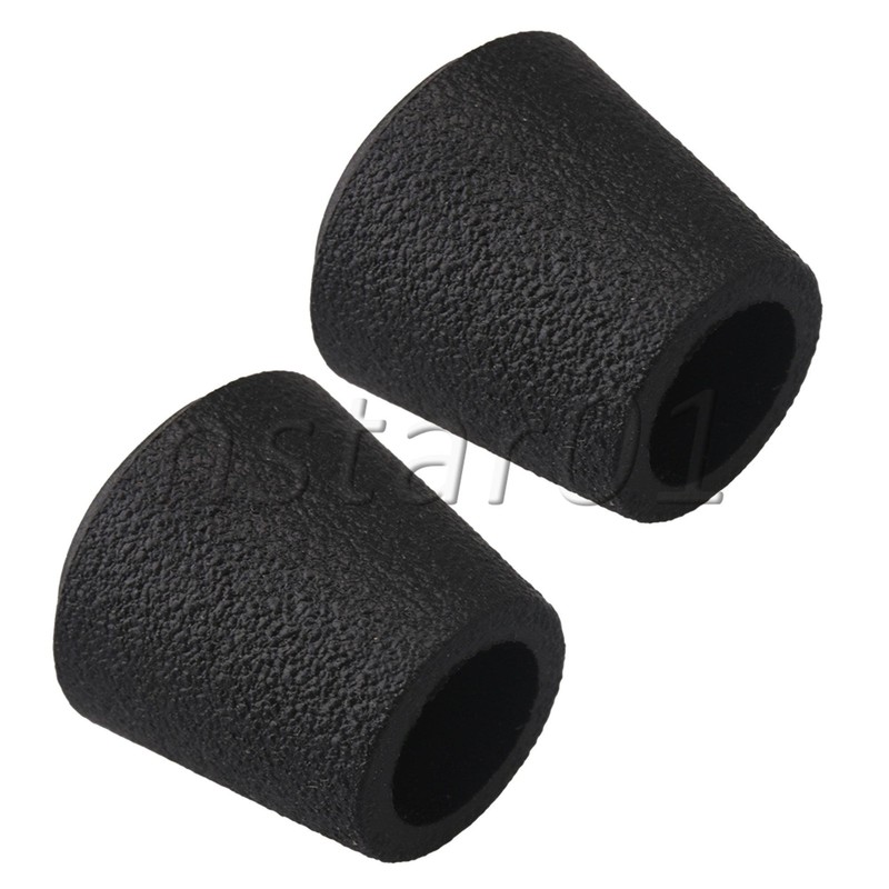 1cm Arc Shape Synthetic Rubber Table Chair Feet Defendor Pads Set of 20 Black gallery