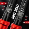 1/4-Inch Drive Click Torque Wrench - 20-240 In-Lb/2.3-27.1 Nm, Dual-Direction Ad gallery
