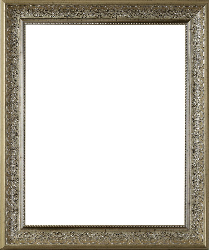 4-Pack Custom Picture Poster Frame 3-1/2" Silver Victorian 16x20 24x36 1556-S125 gallery