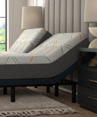 Split Top King Flex Head Copper 12″ Memory Foam Mattress