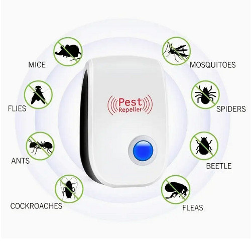 6 pcs Ultrasonic Pest Repeller Control Electronic Repellent Mice Bug Rat Reject gallery