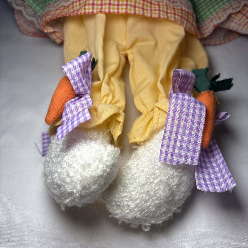 Spring Easter Plush Bunny Door Decor Rabbit Garland Home Party Wall Hanging gallery