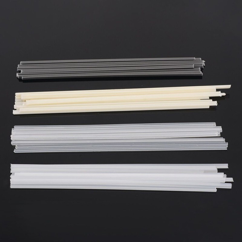100Pc Plastic Welding Rods 7.9'' PP/PVC/ABS/PE Plastic Welder Repair Rods Sticks gallery