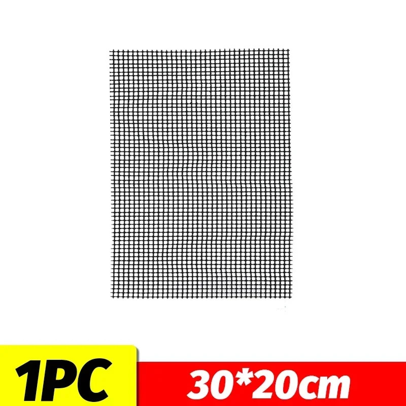 1–10 Pcs BBQ Mesh Grill Mat Non-Stick Reusable Cooking Net Smoker Sheet Pad gallery