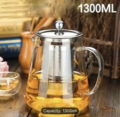 1300ml Glass Teapot