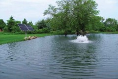 Scott Aerator Solar Boilermaker Surface Aerator 3/4 HP 4-Panel 15101