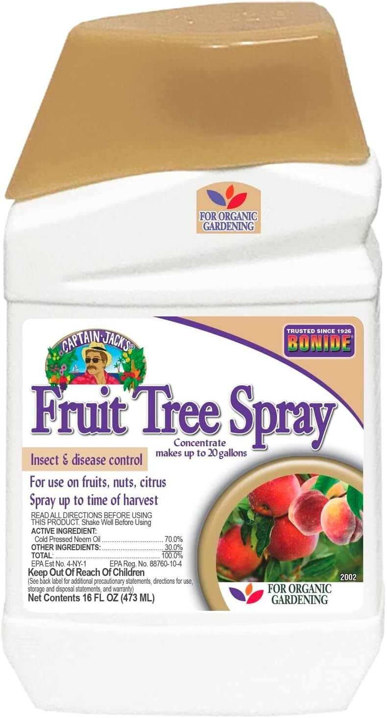 Bonide Captain Jack's Fruit Tree Spray Concentrate Disease & Insect Control 16oz gallery