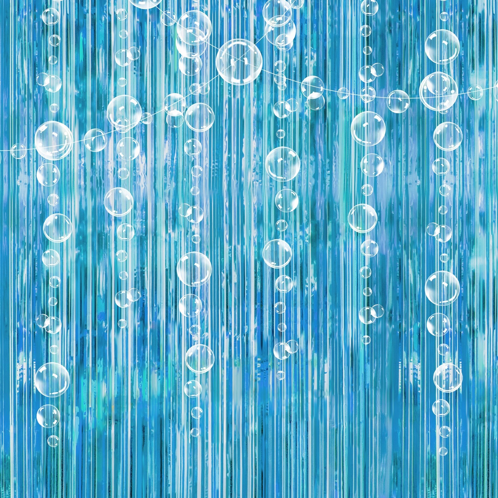 Under The Sea Party Decorations Bubble Garland Backdrop Mermaid Birthday Party gallery