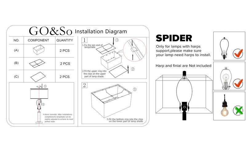Black Rectangular Lamp Shade Set of 2 Medium,14" L × 8" W × 9" H (Spider E26 ... gallery