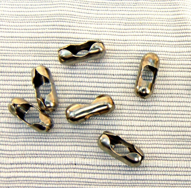 Roller Shade replacement chain 4.5mm Stainless Steel Ball Bead #10 + connectors gallery