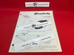 Simplicity Rear Mounted Grass Catcher 943 Wonder-Boy 808 Assembly Instructions