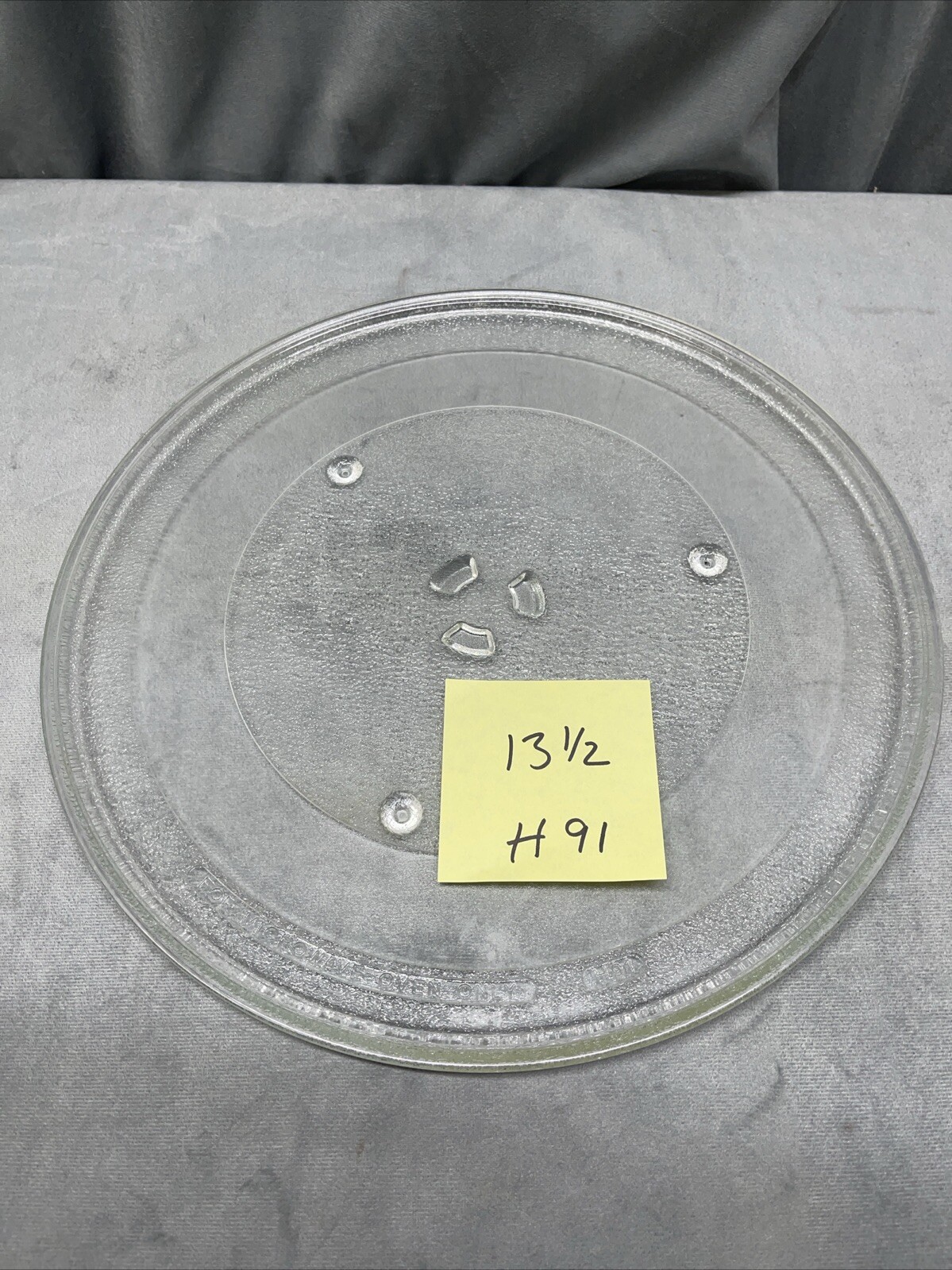 Microwave Plate Replacement 13 1/2” H91 Samsung GE Frigidaire + Turntable Super gallery