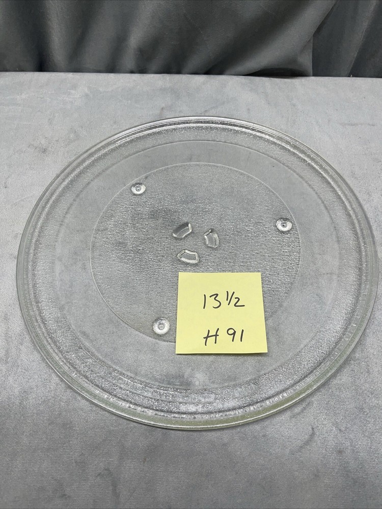 Microwave Plate Replacement 13 1/2” H91 Samsung GE Frigidaire + Turntable Super
