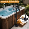 Hot Tub Handrail Spa Side Handrail 38" - 56" Adjustable Height Grab Rail 600lbs gallery
