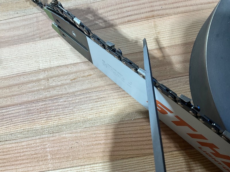Nicholson Triangle square chain file for Picco Chisel Chainsaw Chain gallery