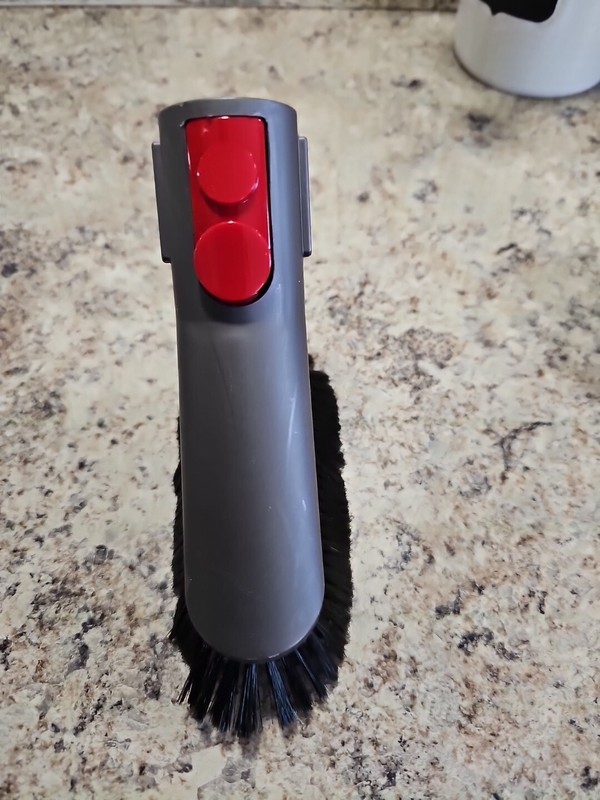 GENUINE Dyson Mini Soft Dusting Brush Quick Release Tool for V8, V10, V7, V11 gallery