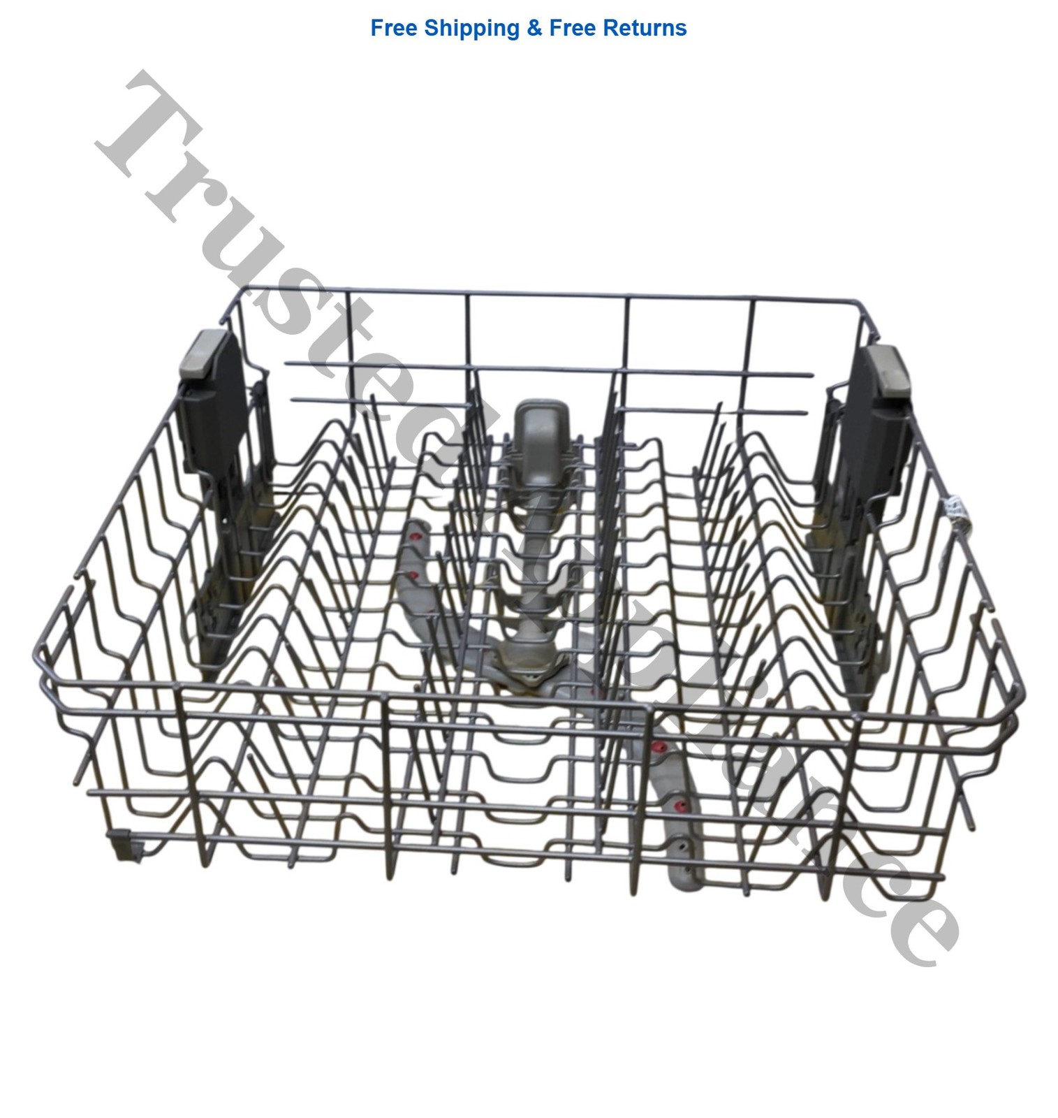 OEM Original Whirlpool Dishwasher Upper Dishrack w Wheels W10350382 WPW10350382 gallery