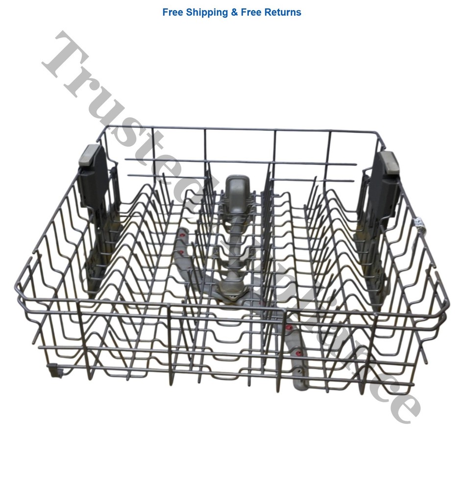 OEM Original Whirlpool Dishwasher Upper Dishrack w Wheels W10350382 WPW10350382