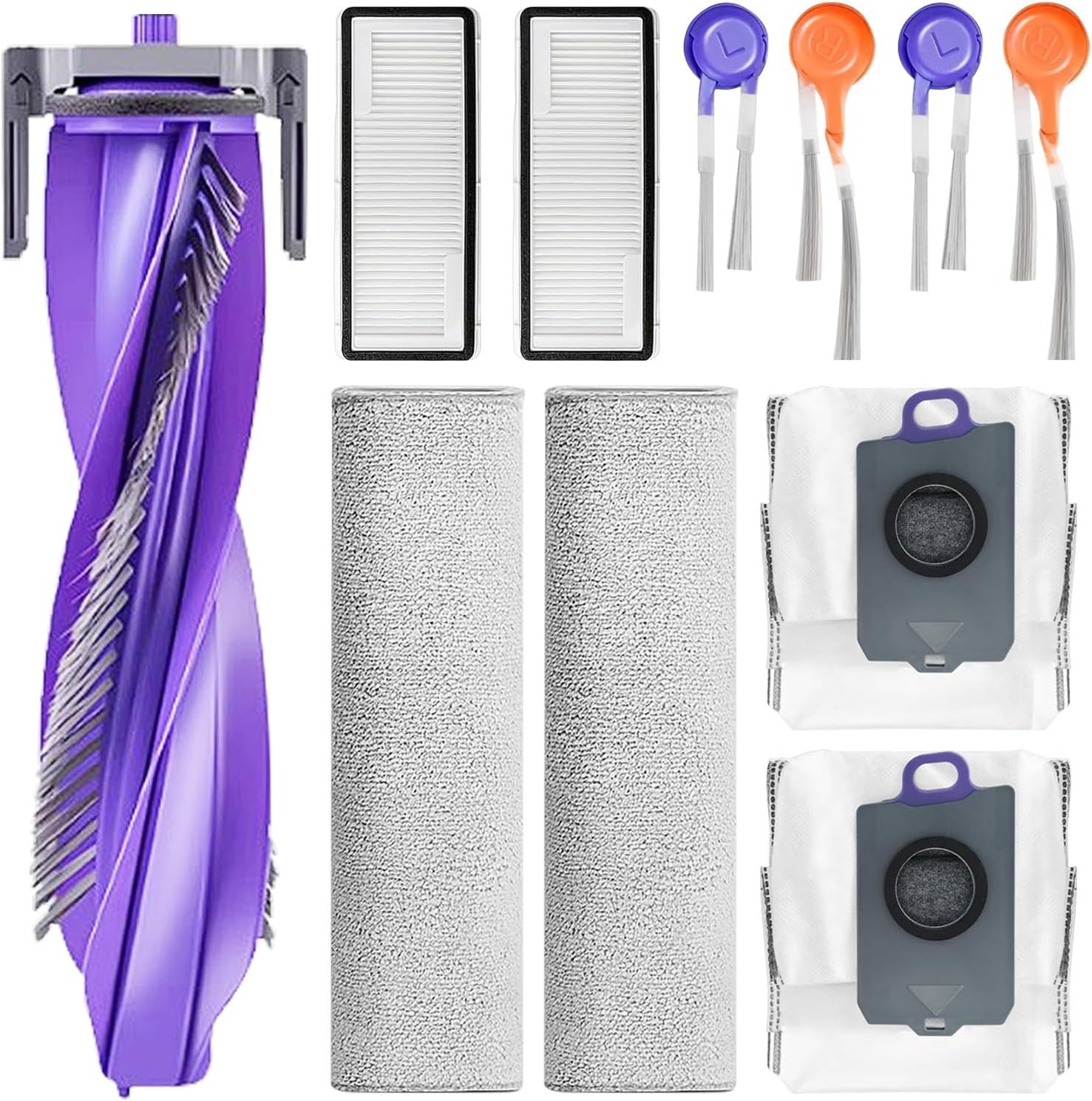 11 pcs Replacement Parts Accessories Kit Compatible for Narwal Flow Robot Vacuum gallery