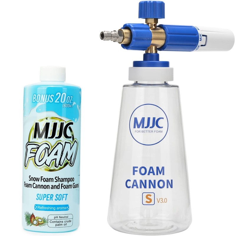 High-Performance Foam Cannon V3.0 - Thicker Snow Foam, 1/4" Quick Connector & 20 gallery