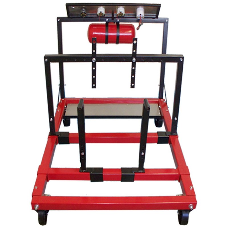 Mobile Engine Motor Testing Test Station Gauge Meters Stand gallery