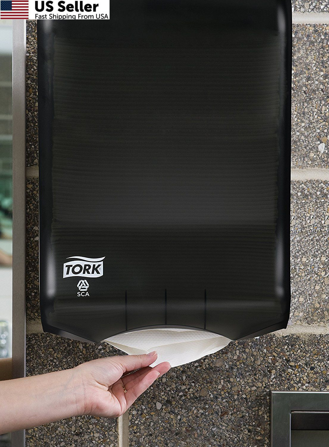 Tork Multifold and C-Fold Hand Towel Dispenser Smoke H2 H25, gallery