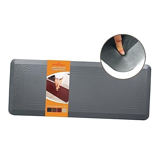 24 x 60 Inch Extra Support Anti Fatigue Bordeaux Grey 60"L x 24"W x 0.8"Th gallery