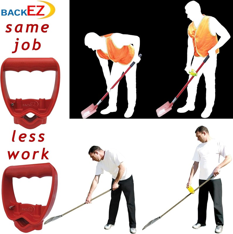 Back-Saving Tool Handle Attachment, EVR-Grip Upgrade, Labor-Saving Ergonomic gallery